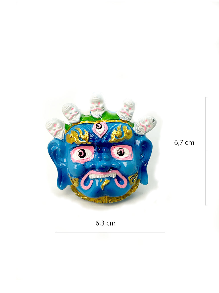 Tibetan Deity Mask Fridge Magnet