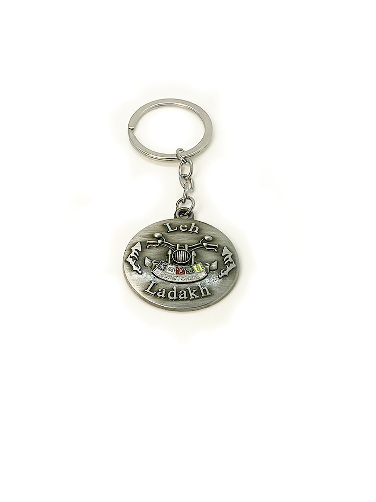 Julley prayer flags keychain with dimensions