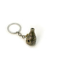 Tibetan Bumpa ritual vase keychain front view