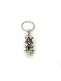 Tibetan Dorje Vajra keychain front view